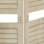 4-panel screen made of solid paulownia wood 140x165 cm by vidaXL, Room dividers - Ref: Foro24-338579, Price: 99,37 €, Discoun...