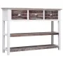Paulownia Massivholz Anrichte altbraun 108x30x76 cm von vidaXL, Sideboards - Ref: Foro24-338544, Preis: 103,70 €, Rabatt: %