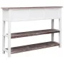 Paulownia Massivholz Anrichte altbraun 108x30x76 cm von vidaXL, Sideboards - Ref: Foro24-338544, Preis: 103,70 €, Rabatt: %
