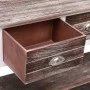 Paulownia Massivholz Anrichte altbraun 108x30x76 cm von vidaXL, Sideboards - Ref: Foro24-338544, Preis: 103,70 €, Rabatt: %
