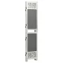 4-panel gray fabric divider screen 140x165 cm by vidaXL, Room dividers - Ref: Foro24-338555, Price: 61,52 €, Discount: %