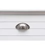 Solid Paulownia wood desk white 108x45x76 cm by vidaXL, Desks - Ref: Foro24-338535, Price: 115,00 €, Discount: %