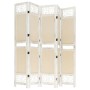 Trennwand mit 5 cremefarbenen Stoffbahnen 175x165 cm von vidaXL, Raumteiler - Ref: Foro24-338560, Preis: 86,56 €, Rabatt: %