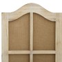 6-teiliger Paravent aus braunem Stoff, 214 x 165 cm von vidaXL, Raumteiler - Ref: Foro24-338593, Preis: 158,01 €, Rabatt: %