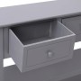 Solid gray Paulownia wood sideboard 108x30x76 cm by vidaXL, Sideboards - Ref: Foro24-338546, Price: 135,34 €, Discount: %