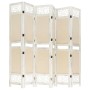 Divider screen with 6 cream fabric panels 210x165 cm by vidaXL, Room dividers - Ref: Foro24-338561, Price: 102,64 €, Discount: %