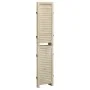 3-panel solid paulownia wood screen 105x165 cm by vidaXL, Room dividers - Ref: Foro24-338578, Price: 65,09 €, Discount: %