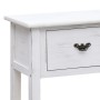 Anrichte aus Massivholz Paulownia antik weiß 108x30x76 cm von vidaXL, Sideboards - Ref: Foro24-338552, Preis: 202,40 €, Rabat...