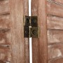 Paravent mit 6 Paneelen aus massivem braunem Paulownia-Holz, 210 x 165 cm von vidaXL, Raumteiler - Ref: Foro24-338585, Preis:...