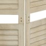 Paravent mit 5 Paneelen aus massivem Paulownia-Holz, 175 x 165 cm von vidaXL, Raumteiler - Ref: Foro24-338580, Preis: 102,22 ...