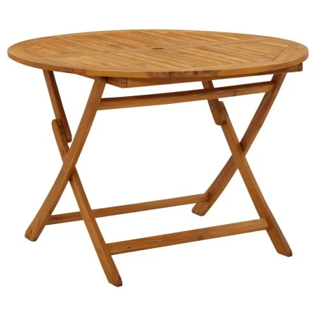 Mesa plegable de jardín de madera maciza de acacia 110 cm de vidaXL, Mesas de jardín - Ref: Foro24-316844, Precio: 148,82 €, ...