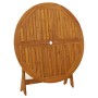 Klappbarer Gartentisch aus massivem Akazienholz 110 cm von vidaXL, Gartentische - Ref: Foro24-316844, Preis: 162,52 €, Rabatt: %