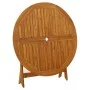 Klappbarer Gartentisch aus massivem Akazienholz 110 cm von vidaXL, Gartentische - Ref: Foro24-316844, Preis: 148,82 €, Rabatt: %