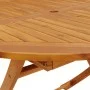 Klappbarer Gartentisch aus massivem Akazienholz 110 cm von vidaXL, Gartentische - Ref: Foro24-316844, Preis: 148,82 €, Rabatt: %