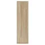Mueble con espejo y luces LED roble Sonoma 76x15x55 cm de vidaXL, Tocadores de baño - Ref: Foro24-808858, Precio: 69,18 €, De...