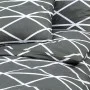 Juego de funda nórdica algodón gris 225x220 cm de vidaXL, Fundas de nórdico - Ref: Foro24-136060, Precio: 25,72 €, Descuento: %