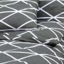 Juego de funda nórdica algodón gris 225x220 cm de vidaXL, Fundas de nórdico - Ref: Foro24-136060, Precio: 26,15 €, Descuento: %