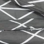 Juego de funda nórdica algodón gris 225x220 cm de vidaXL, Fundas de nórdico - Ref: Foro24-136060, Precio: 25,72 €, Descuento: %