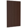 Panel para tejado acero galvanizado marrón 36 unidades 80x45 cm de vidaXL, Techo - Ref: Foro24-317206, Precio: 128,02 €, Desc...