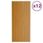 Panel de tejado acero galvanizado color madera 12 uds 100x45 cm de vidaXL, Techo - Ref: Foro24-317219, Precio: 75,96 €, Descu...