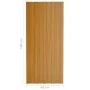 Panel de tejado acero galvanizado color madera 12 uds 100x45 cm de vidaXL, Techo - Ref: Foro24-317219, Precio: 75,96 €, Descu...