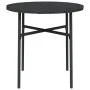 Black synthetic rattan coffee table 45 cm by vidaXL, Garden tables - Ref: Foro24-317174, Price: 30,67 €, Discount: %