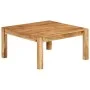 Solid acacia wood coffee table 80x80x40 cm by vidaXL, Coffee table - Ref: Foro24-338031, Price: 158,11 €, Discount: %