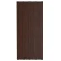 Panel de tejado acero galvanizado marrón 36 unidades 100x45 cm de vidaXL, Techo - Ref: Foro24-317218, Precio: 162,71 €, Descu...