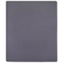 Jersey-Spannbettlaken 2 Stück anthrazitgraue Baumwolle 140x200 cm von vidaXL, Bettlaken - Ref: Foro24-136195, Preis: 25,18 €,...