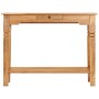 Solid acacia wood console table 100x40x76 cm by vidaXL, Side tables - Ref: Foro24-338033, Price: 205,40 €, Discount: %