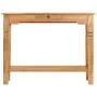 Solid acacia wood console table 100x40x76 cm by vidaXL, Side tables - Ref: Foro24-338033, Price: 201,49 €, Discount: %