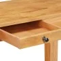 Mesa consola de madera maciza de acacia 100x40x76 cm de vidaXL, Mesas auxiliares - Ref: Foro24-338033, Precio: 201,49 €, Desc...