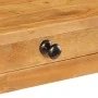 Solid acacia wood console table 100x40x76 cm by vidaXL, Side tables - Ref: Foro24-338033, Price: 201,49 €, Discount: %
