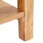 Solid acacia wood console table 100x40x76 cm by vidaXL, Side tables - Ref: Foro24-338033, Price: 201,49 €, Discount: %