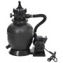 Sand filter for pools with 6-way black valve by vidaXL, Pool and spa filters - Ref: Foro24-93395, Price: 155,96 €, Discount: %