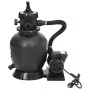 Sand filter for pools with 6-way black valve by vidaXL, Pool and spa filters - Ref: Foro24-93395, Price: 165,85 €, Discount: %