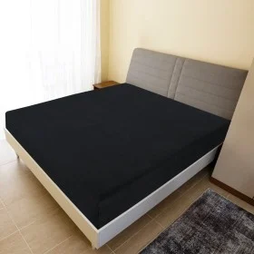 Jersey fitted sheets 2 pcs black cotton 100x200 cm by vidaXL, Bed sheets - Ref: Foro24-136213, Price: 20,33 €, Discount: %