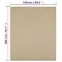 Taupe graue Baumwoll-Jersey Spannbettlaken 2 Stück 100x200 cm von vidaXL, Bettlaken - Ref: Foro24-136223, Preis: 29,38 €, Rab...