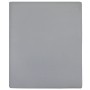 Jersey-Spannbettlaken, 2 Stück, graue Baumwolle, 160 x 200 cm von vidaXL, Bettlaken - Ref: Foro24-136207, Preis: 29,11 €, Rab...