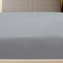 Jersey-Spannbettlaken, 2 Stück, graue Baumwolle, 160 x 200 cm von vidaXL, Bettlaken - Ref: Foro24-136207, Preis: 29,11 €, Rab...