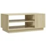 Mesa de centro madera de ingeniería roble Sonoma 102x55x43 cm de vidaXL, Mesas de centro - Ref: Foro24-810283, Precio: 67,83 ...