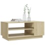 Couchtisch aus Sonoma-Eichenholzwerkstoff, 102 x 55 x 43 cm von vidaXL, Couchtisch - Ref: Foro24-810283, Preis: 68,76 €, Raba...