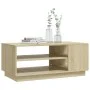 Sonoma oak engineered wood coffee table 102x55x43 cm by vidaXL, Coffee table - Ref: Foro24-810283, Price: 67,77 €, Discount: %