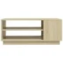Sonoma oak engineered wood coffee table 102x55x43 cm by vidaXL, Coffee table - Ref: Foro24-810283, Price: 67,77 €, Discount: %