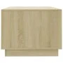 Sonoma oak engineered wood coffee table 102x55x43 cm by vidaXL, Coffee table - Ref: Foro24-810283, Price: 67,77 €, Discount: %