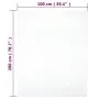 Weißes Baumwoll-Jersey-Spannbetttuch 100x200 cm von vidaXL, Bettlaken - Ref: Foro24-136242, Preis: 17,86 €, Rabatt: %