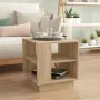 Mesa de centro madera contrachapada roble Sonoma 40x40x43 cm de vidaXL, Mesas de centro - Ref: Foro24-810301, Precio: 52,86 €...