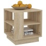 Mesa de centro madera contrachapada roble Sonoma 40x40x43 cm de vidaXL, Mesas de centro - Ref: Foro24-810301, Precio: 49,21 €...
