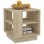 Mesa de centro madera contrachapada roble Sonoma 40x40x43 cm de vidaXL, Mesas de centro - Ref: Foro24-810301, Precio: 52,86 €...