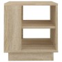 Mesa de centro madera contrachapada roble Sonoma 40x40x43 cm de vidaXL, Mesas de centro - Ref: Foro24-810301, Precio: 49,21 €...